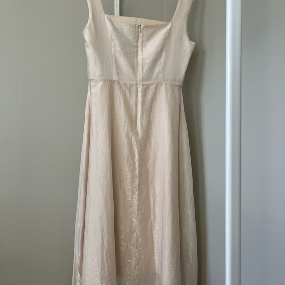 Engagement & Marriage Registration White Dress, Designer Wedding Dress, prom - Picture 7 of 8